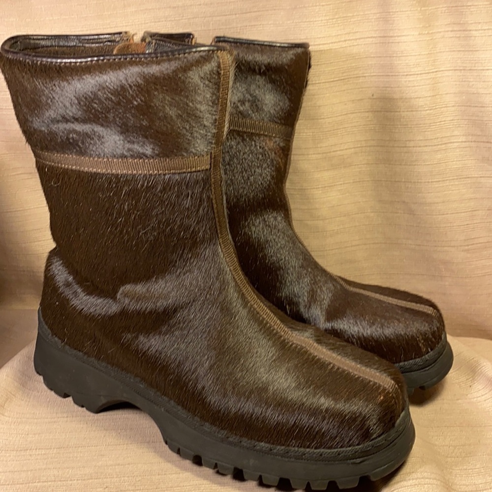 Handmade leather Made in Italy 🇮🇹 cow fur super!